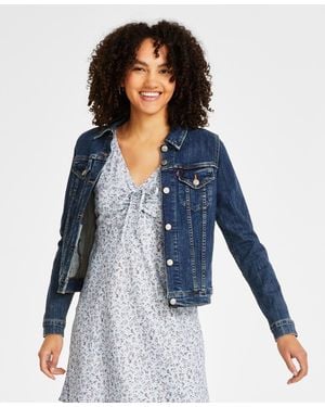 Levi's Original Cotton Denim Trucker Jacket - Blue