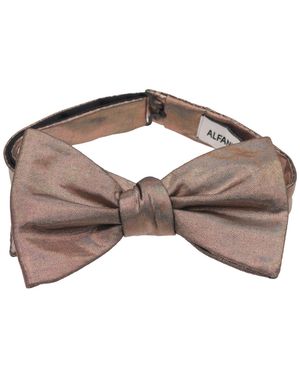 Alfani Pre-tied Wedding Bow Tie - Brown