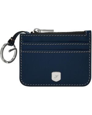 Fossil Lennox Zip Card Case - Blue