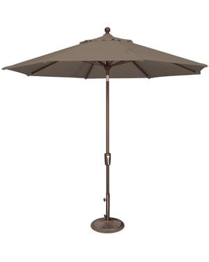 Mondawe 9ft Solefin Octagon Patio Umbrella - Gray