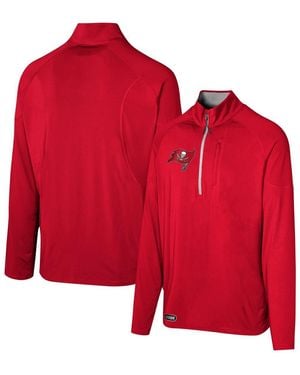 Outerstuff Tampa Bay Buccaneers Grind Iron Quarter-zip Top - Red