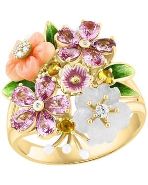 Lali Jewels Pink Mother Of Pearl (7/10 Ct. T.w.)