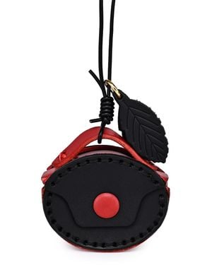 Old Trend Oval Mini Handcrafted Charm - Black