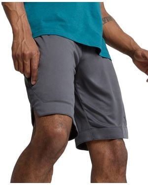 PUMA Rtg Regular-fit 10" Drawstring Shorts - Blue