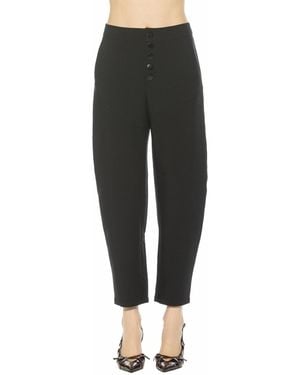 Alexia Admor Hollis Barrel Pants - Black