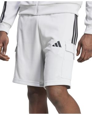 adidas Three-stripes Tiro 9" Cargo Shorts - White