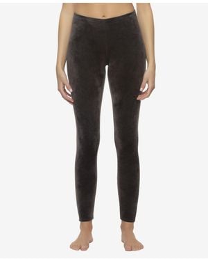 Felina Cozy Super Soft Velour legging - Black