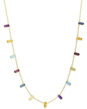 Effy Multi Gemstone Necklace (7-1/4 Ct. T.w. - Natural