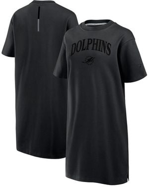 Fanatics Miami Dolphins Elements Go Tri-blend Dress - Black