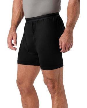 Kingsize Big & Tall Performance Flex Boxer Briefs - Black