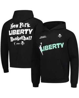 Playa Society And New York Liberty Team Pullover Hoodie - Black