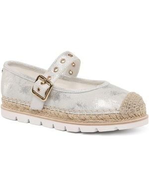 J/Slides Beatrice Espadrille - White
