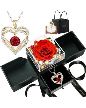LOVERY 5-piece Preserved Rose - Red