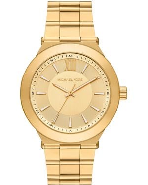 Michael Kors Michael Billie Three-hand -tone Stainless Steel Watch 44mm - Metallic