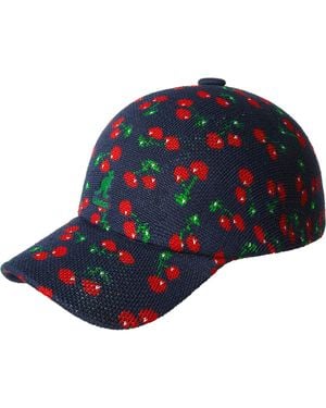 Kangol Tropic Cherry Spacecap - Blue