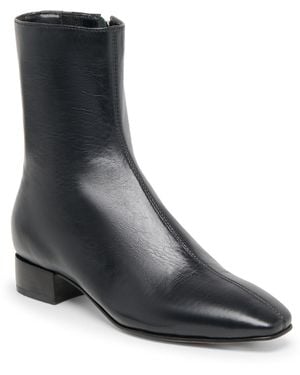 Dolce Vita Tarine Snip Toe Zipper Booties - Black