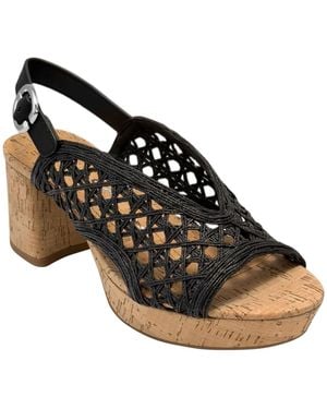 Aerosoles Clora Platform Sandals - Black