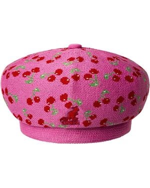 Kangol Tropic Cherry Jax Beret - Pink