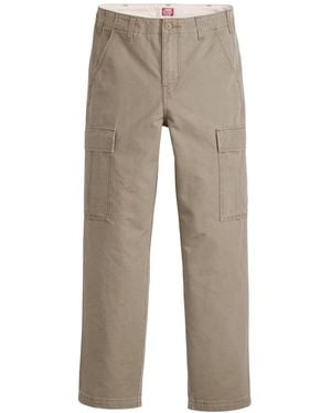 Levi's Xx Relaxed Fit Straight-leg Cargo Pants - Natural