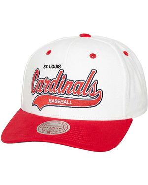 Mitchell & Ness St. Louis Cardinals Cooperstown Collection Tail Sweep Pro Snapback Hat - Red