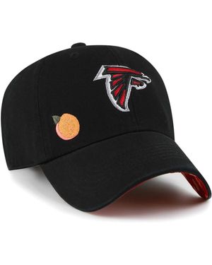 '47 Atlanta Falcons Confetti Icon Clean Up Adjustable Hat - Black