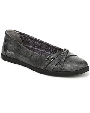 Blowfish Parisian Slip-on Ballet Flats - Gray