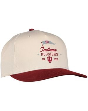 Ahead Indiana Hoosiers The 1995 Embroidered Baseball Cap - Natural
