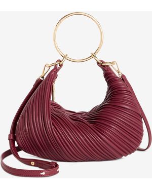 INC International Concepts Small Donniee Bangle Crossbody Bag - Red