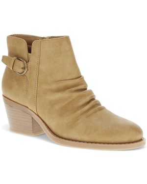BareTraps Linnea Block Heel Booties - Natural