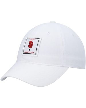 Black Clover South Dakota Coyotes Dream Adjustable Hat - White