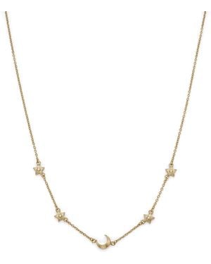 Olivia Burton Celestial Chain -tone Stainless Steel Necklace - Metallic