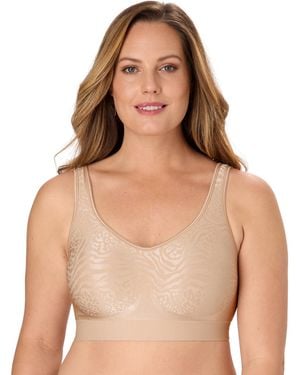 Bali Comfort Revolution Comfortflex Fit Seamless Shaping Wireless Bra 3488 - Natural