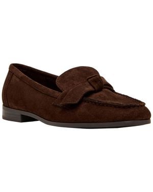 Anne Klein Bowie Round Toe Loafers - Brown