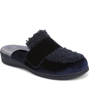 Vionic Gemma Ii Mule Slippers - Black