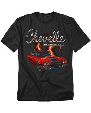 Corvette Chevrolet Chevelle Thunder T-shirt - Black