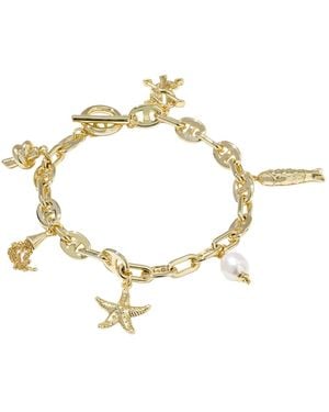 Kendra Scott 14k -plated Parker Charms Bracelet - Metallic