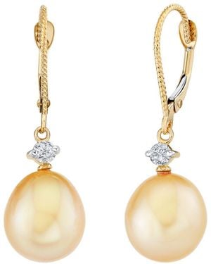 Macy's Cultured Golden South Sea Pearl (9mm - Metallic