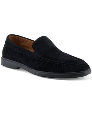 Spring Step Clarent Suede Cushioned Loafers - Black