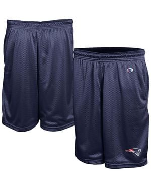 Champion New England Patriots Classic Mesh Shorts - Blue