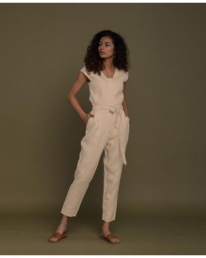 REISTOR Evening Chai Jumpsuit - Natural