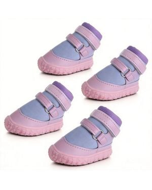 Aronkl Anti-slip Breathable Dog Boots For Paw Protection - Blue