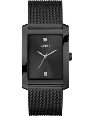 Guess Analog Mesh Watch - Black