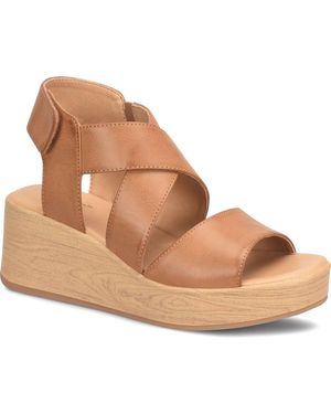 b.ø.c. Shola Round Toe Sandals - Brown