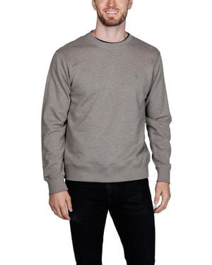 Tailorbyrd French Terry Crew Neck - Gray