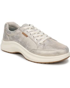 Dr. Scholls All Beyond Plantar Fasciitis Pain Relief Arch Support Lace-up Sneakers - White