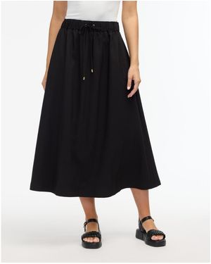 Ellen Tracy S Pull On Skirt - Black