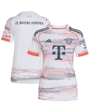 adidas Bayern Munich 2025/26 Away Replica Jersey - White