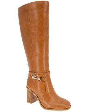 BCBGeneration Volana Tall Block Heel Boots - Brown