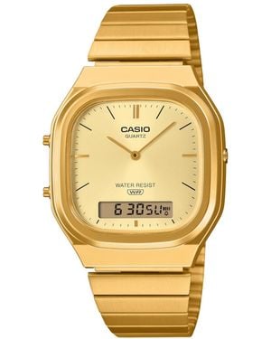 G-Shock Japanese Quartz -tone Stainless Steel Watch - Metallic