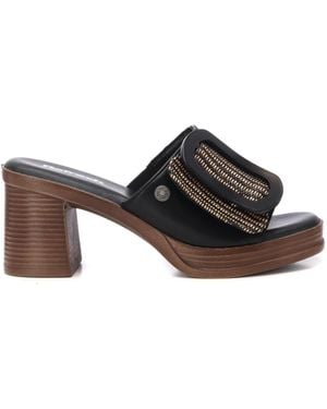 Xti Fashion Heeled Sandals Refresh By - Brown